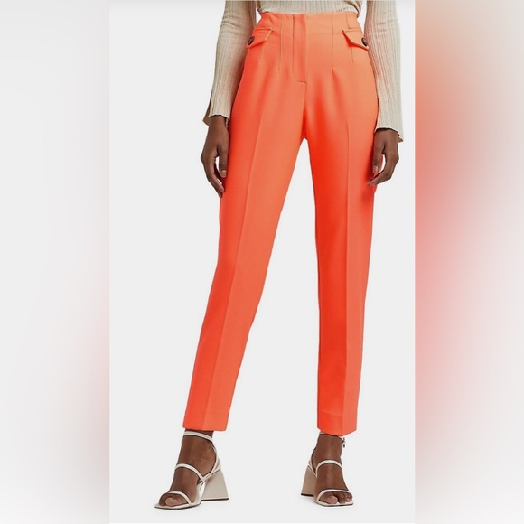 River Island Pocket-Detail Cigarette Trousers 10 - Picture 4 of 5